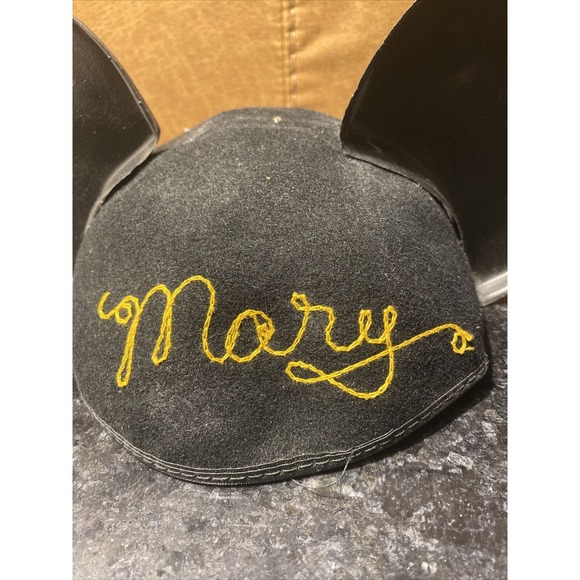HTF Vintage Disneyland Mouseketeer Wool Cap w/Ears, by Benay Albee for "Mary” - Picture 3 of 5